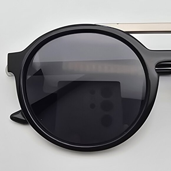 Thierry Lasry x Dr Woo 101 Black Matte Grey Frame Grey Lens Aviator Sunglasses main image 11
